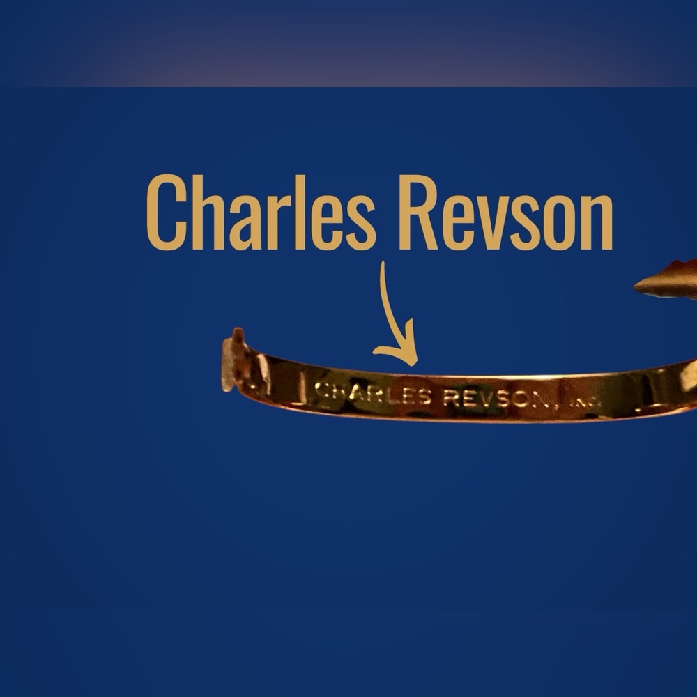 Aldo Cipullo Love Bracelet Gold Electrolated Open Bangle Bracelet Copyright 1970 - Picture 6 of 16